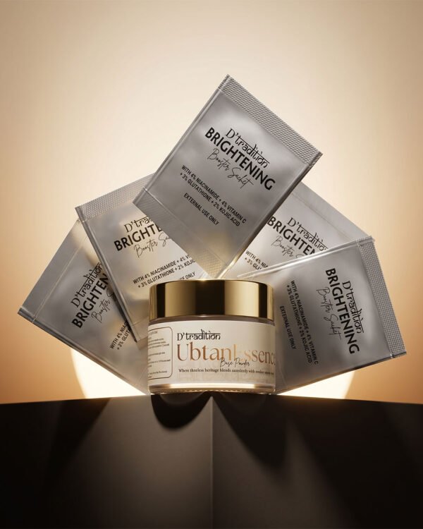 DTradition UbtanEssence + Booster Sachet face pack kit