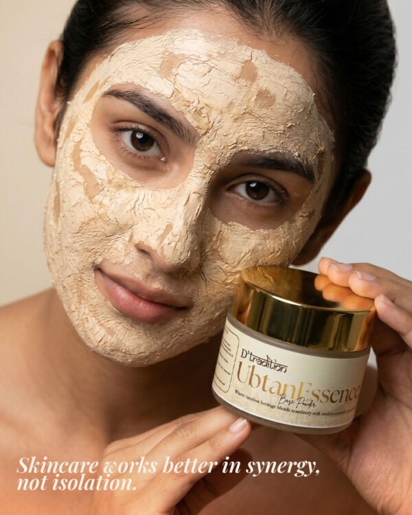 UbtanEssence brightening face pack results